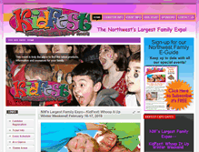 Tablet Screenshot of kidfestnw.com
